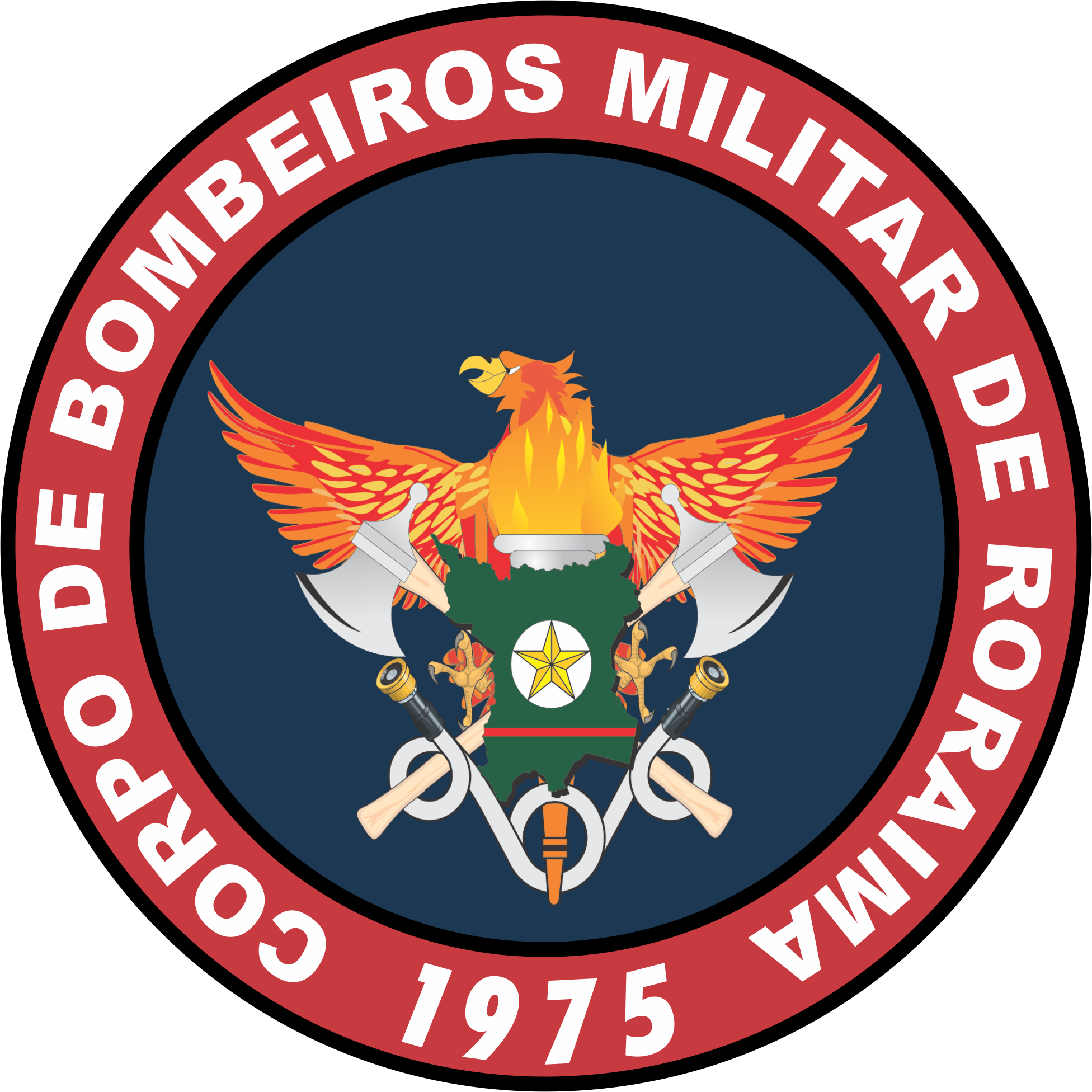 Bombeiros em ação